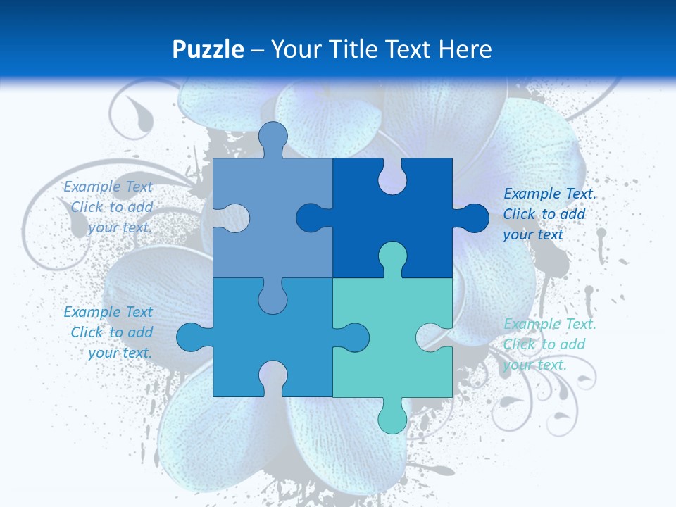 Decoration Floral Symbol PowerPoint Template