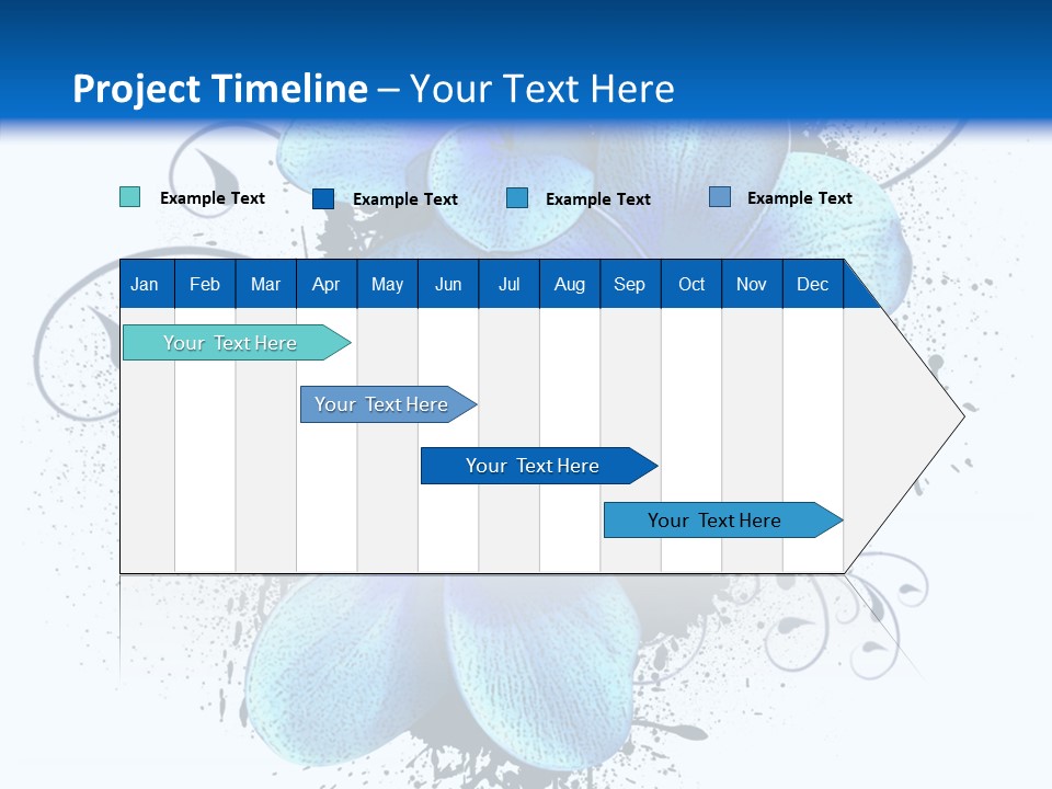 Decoration Floral Symbol PowerPoint Template