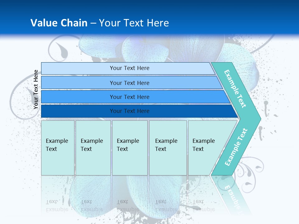 Decoration Floral Symbol PowerPoint Template