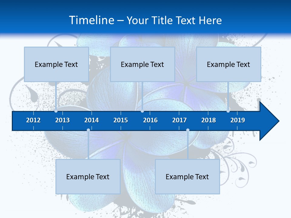 Decoration Floral Symbol PowerPoint Template