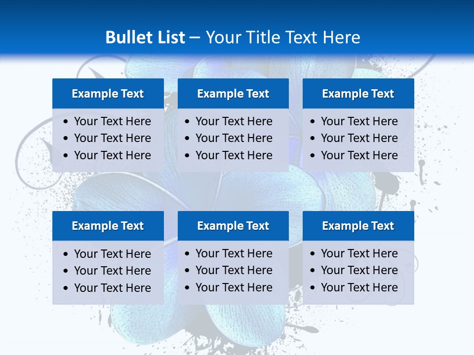 Decoration Floral Symbol PowerPoint Template
