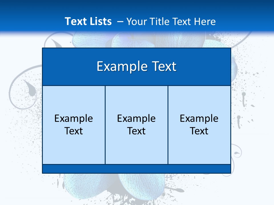 Decoration Floral Symbol PowerPoint Template