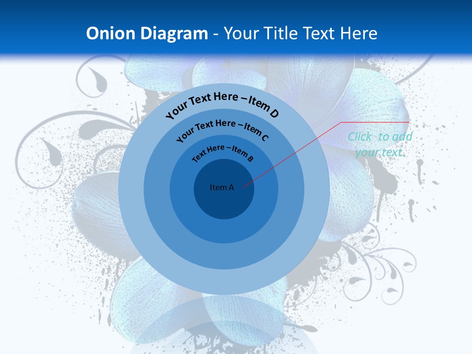 Decoration Floral Symbol PowerPoint Template