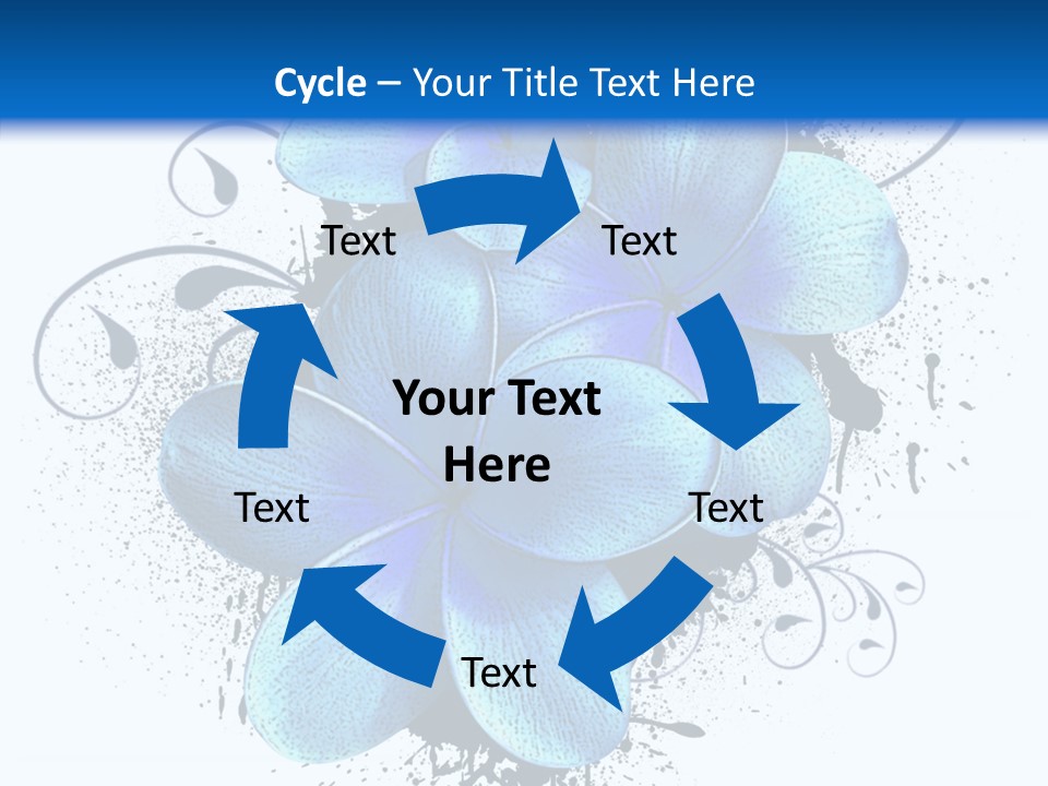 Decoration Floral Symbol PowerPoint Template