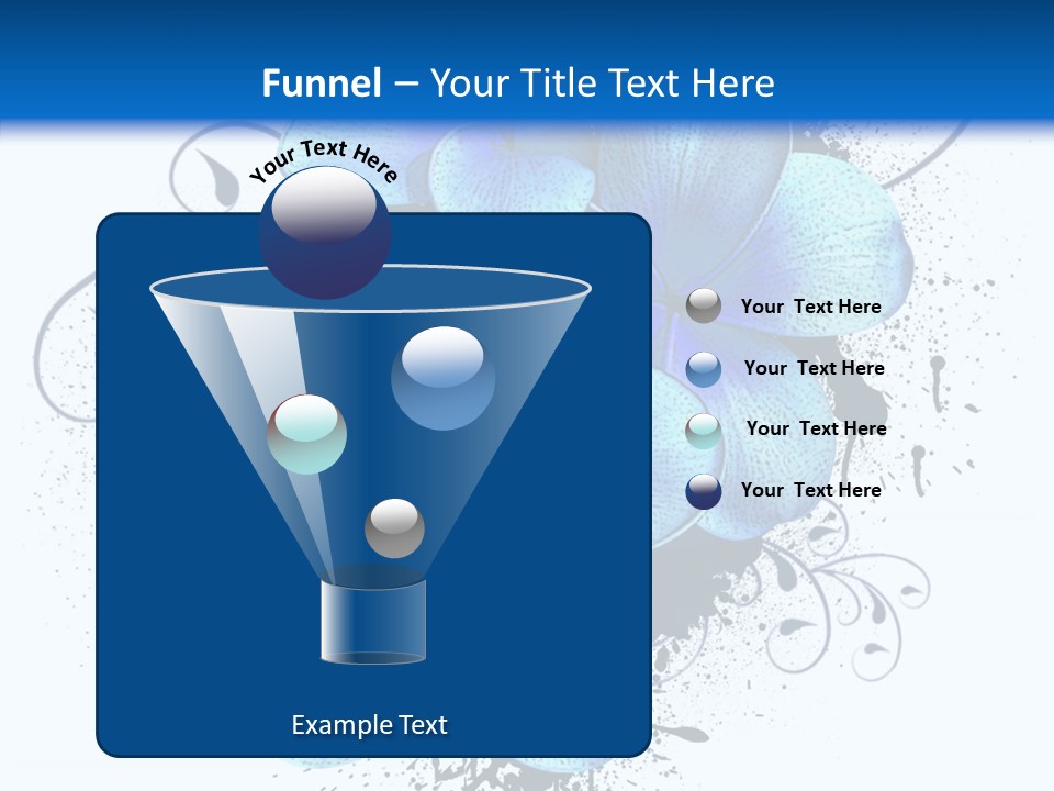 Decoration Floral Symbol PowerPoint Template
