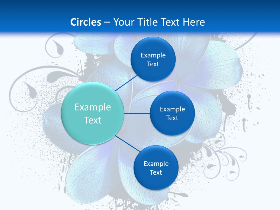 Decoration Floral Symbol PowerPoint Template