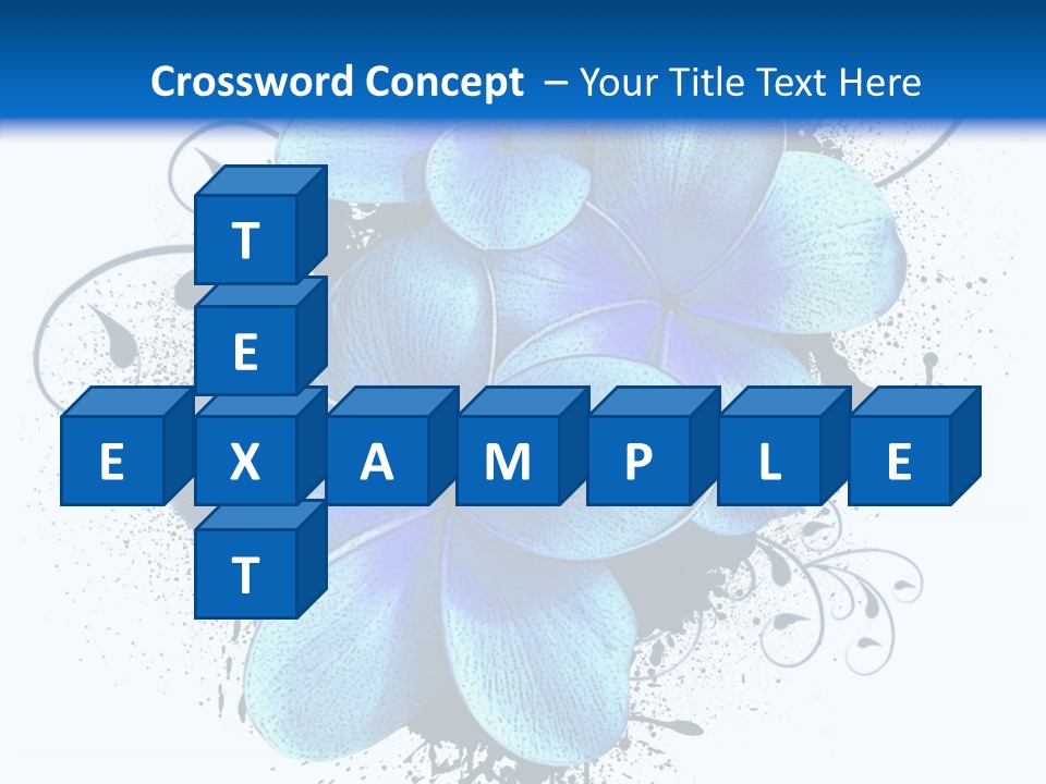 Decoration Floral Symbol PowerPoint Template