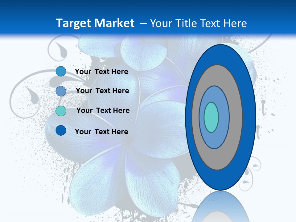 Decoration Floral Symbol PowerPoint Template