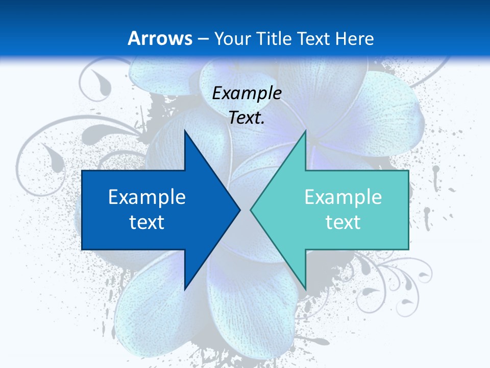 Decoration Floral Symbol PowerPoint Template