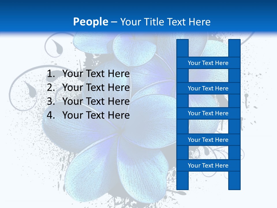 Decoration Floral Symbol PowerPoint Template