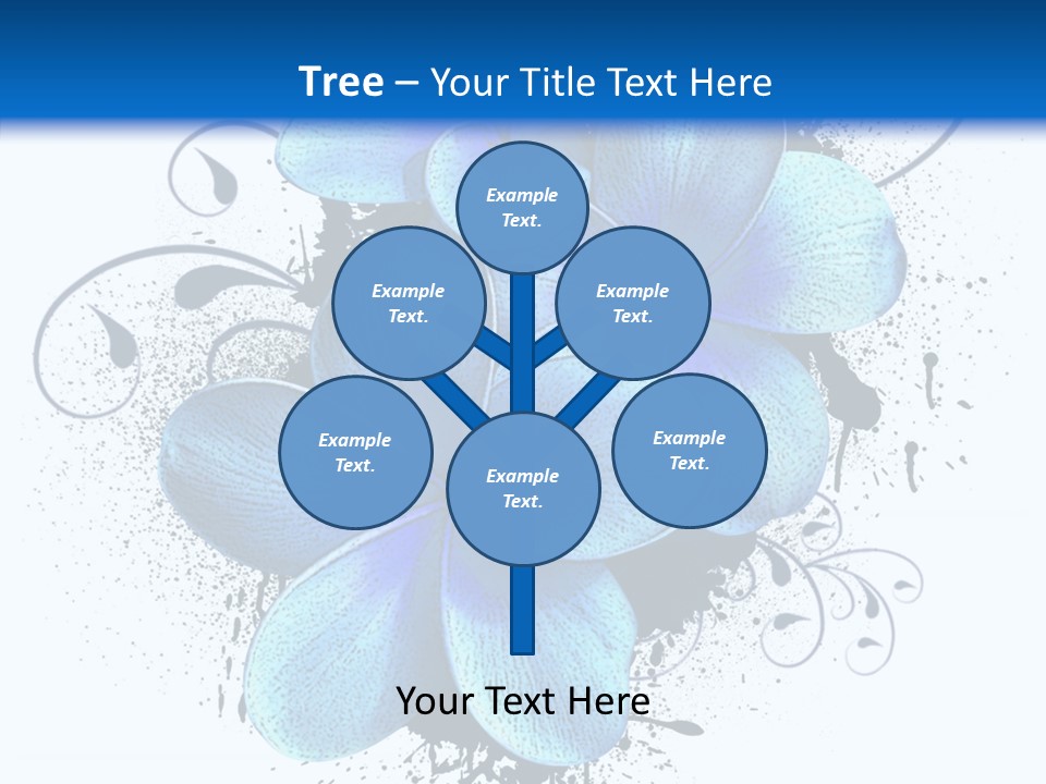Decoration Floral Symbol PowerPoint Template