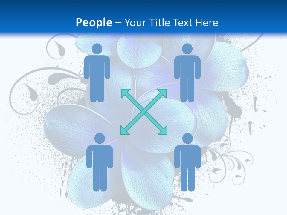 Decoration Floral Symbol PowerPoint Template