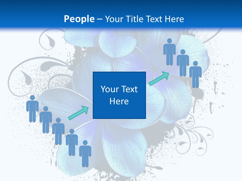 Decoration Floral Symbol PowerPoint Template