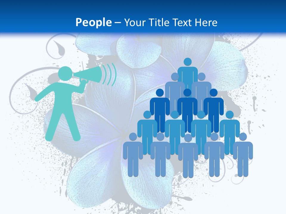 Decoration Floral Symbol PowerPoint Template