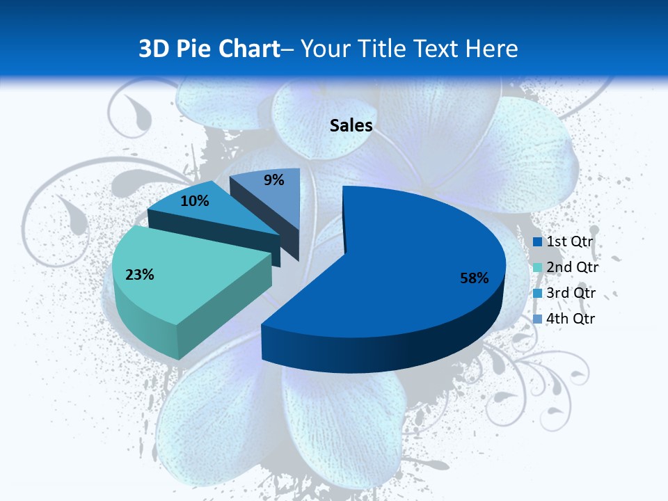 Decoration Floral Symbol PowerPoint Template