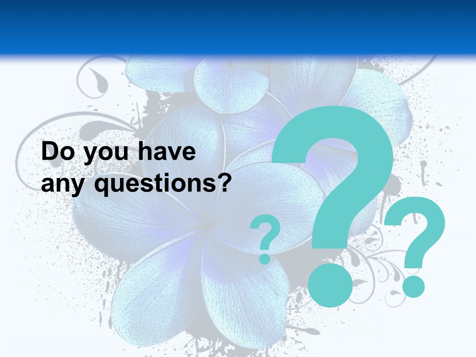 Decoration Floral Symbol PowerPoint Template