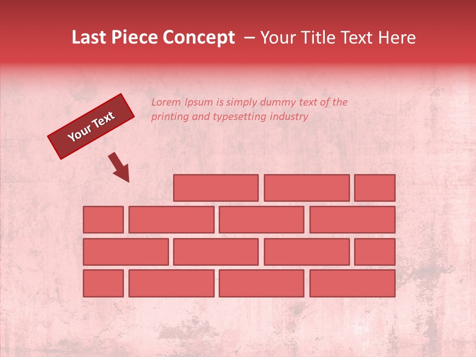 Retro Faded Wall PowerPoint Template