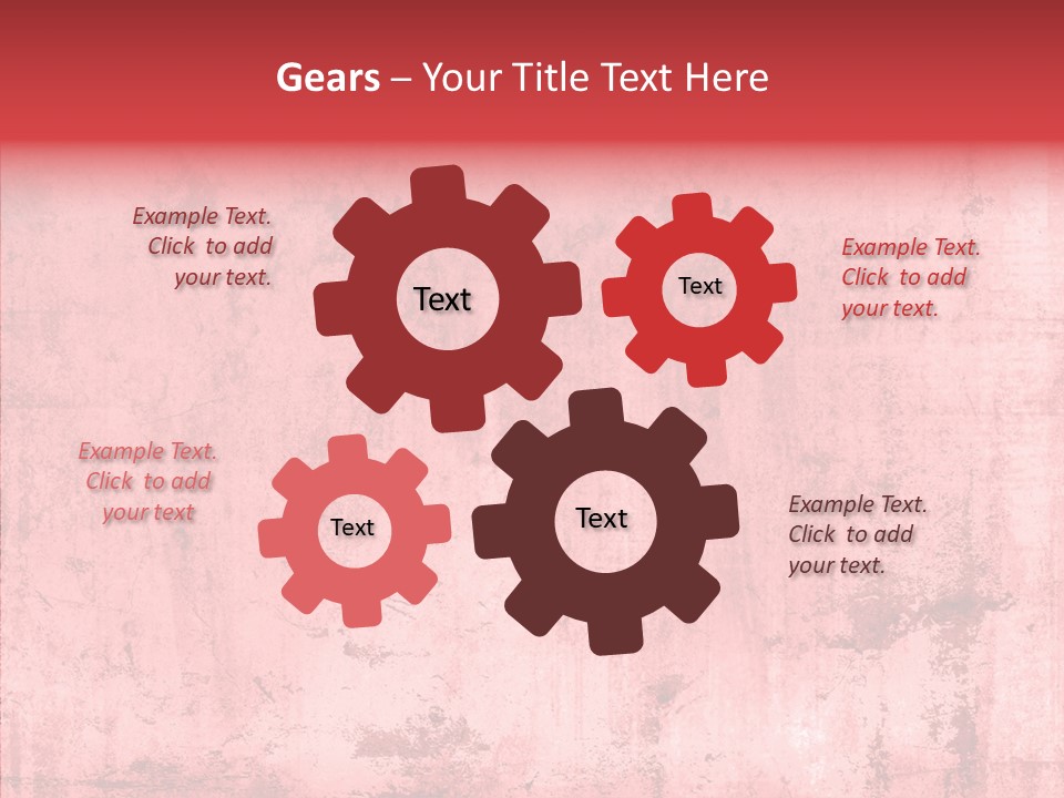 Retro Faded Wall PowerPoint Template