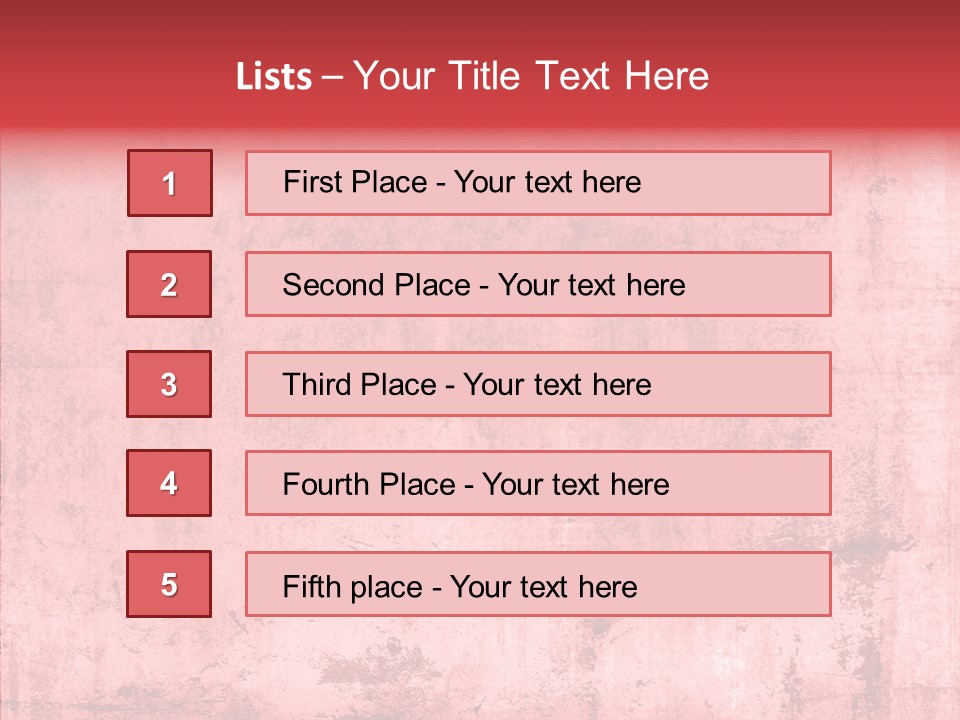 Retro Faded Wall PowerPoint Template
