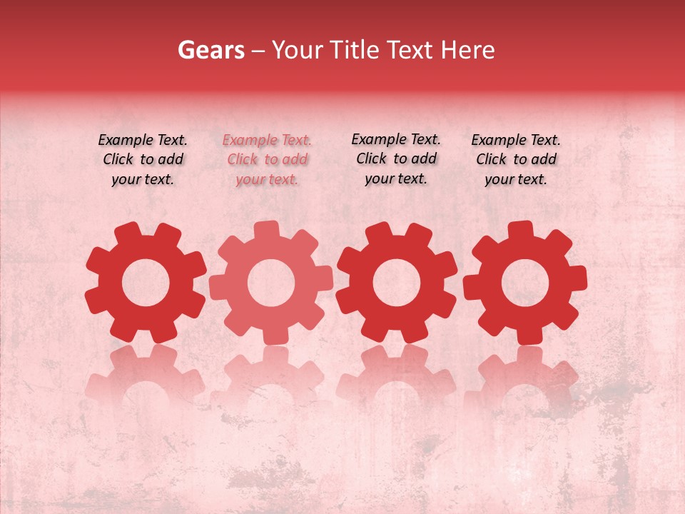 Retro Faded Wall PowerPoint Template