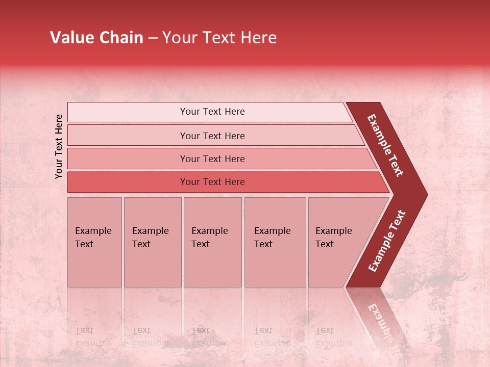 Retro Faded Wall PowerPoint Template