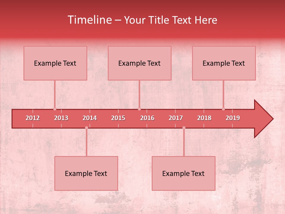 Retro Faded Wall PowerPoint Template