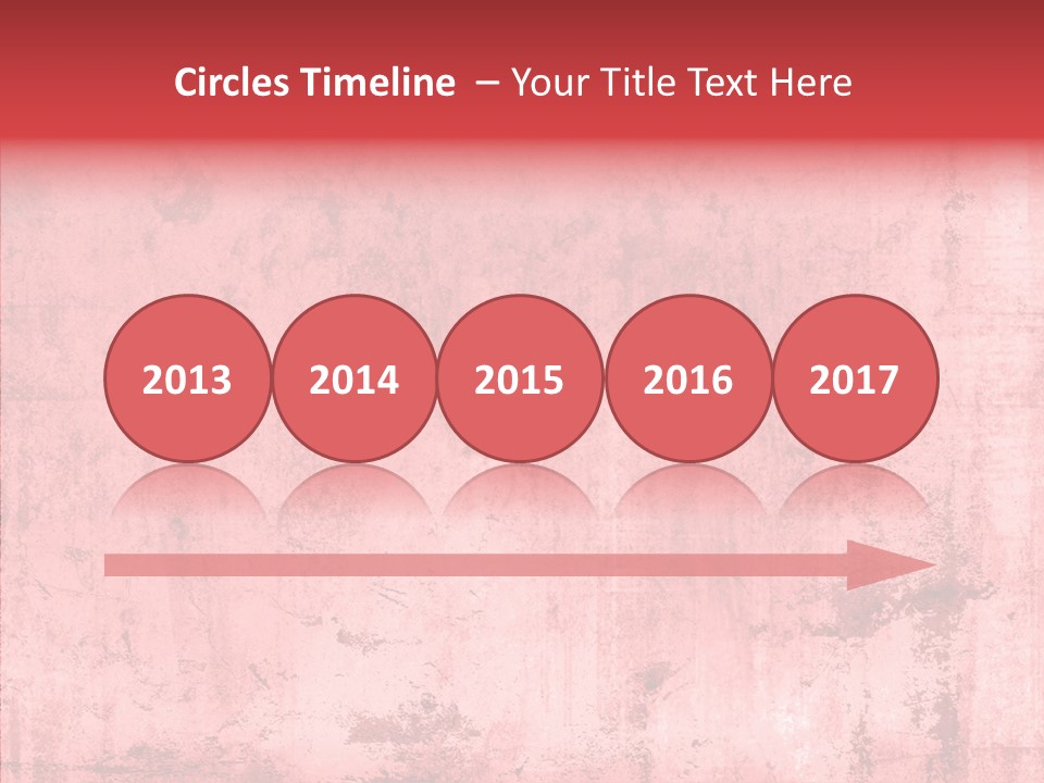 Retro Faded Wall PowerPoint Template