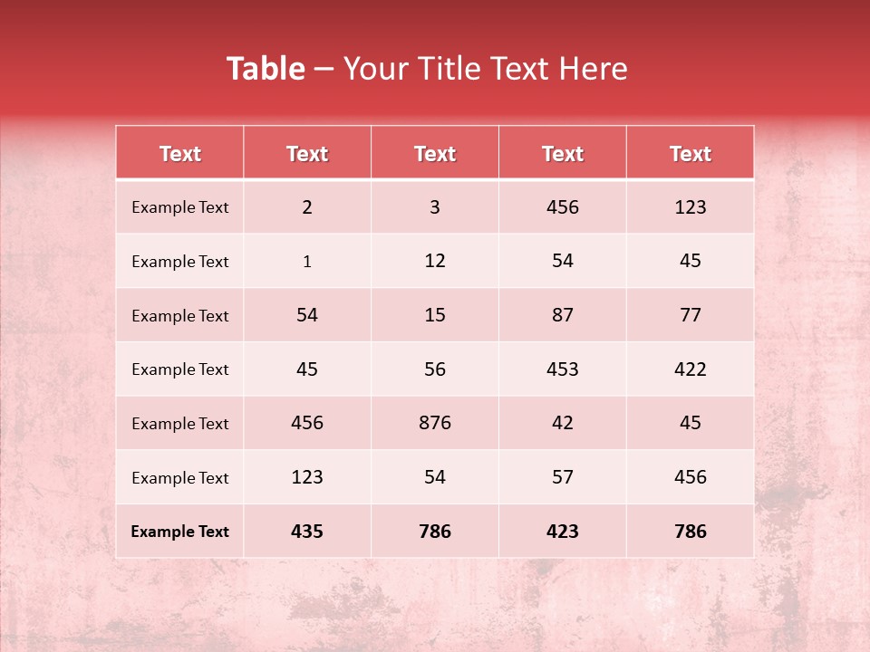 Retro Faded Wall PowerPoint Template