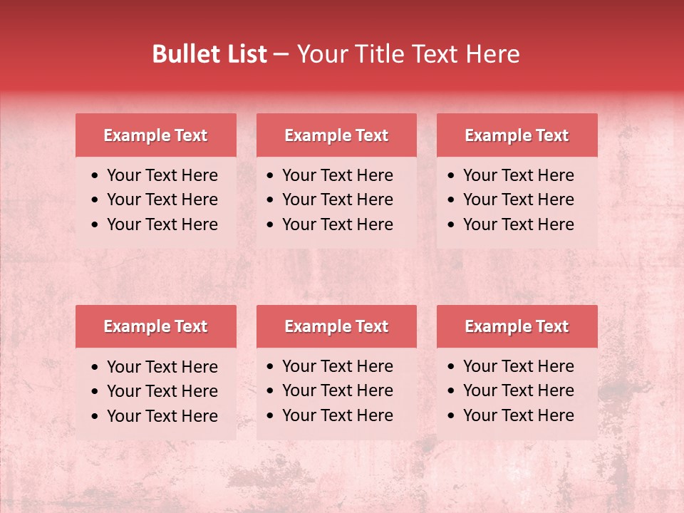 Retro Faded Wall PowerPoint Template