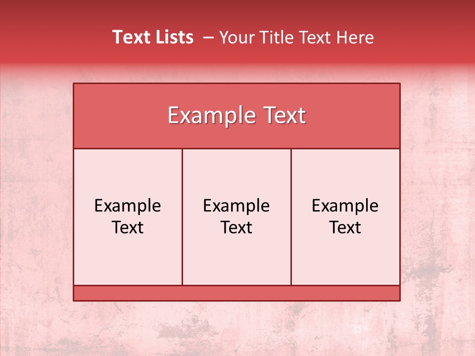 Retro Faded Wall PowerPoint Template