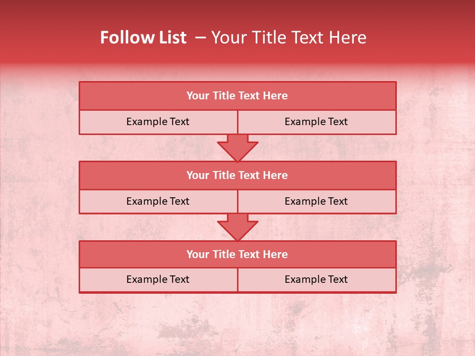 Retro Faded Wall PowerPoint Template