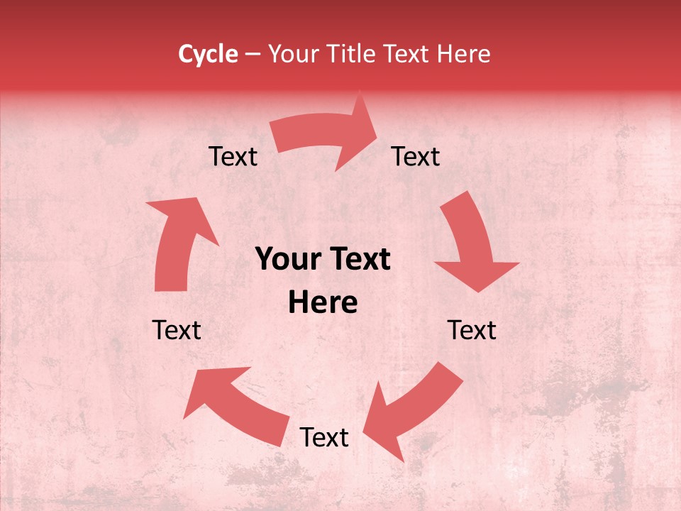 Retro Faded Wall PowerPoint Template