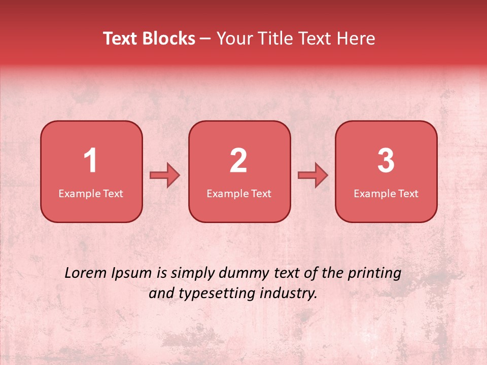 Retro Faded Wall PowerPoint Template