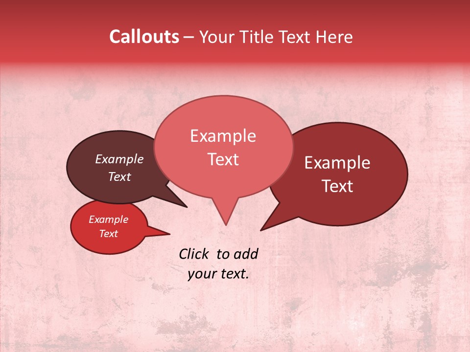 Retro Faded Wall PowerPoint Template