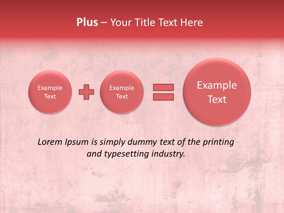 Retro Faded Wall PowerPoint Template