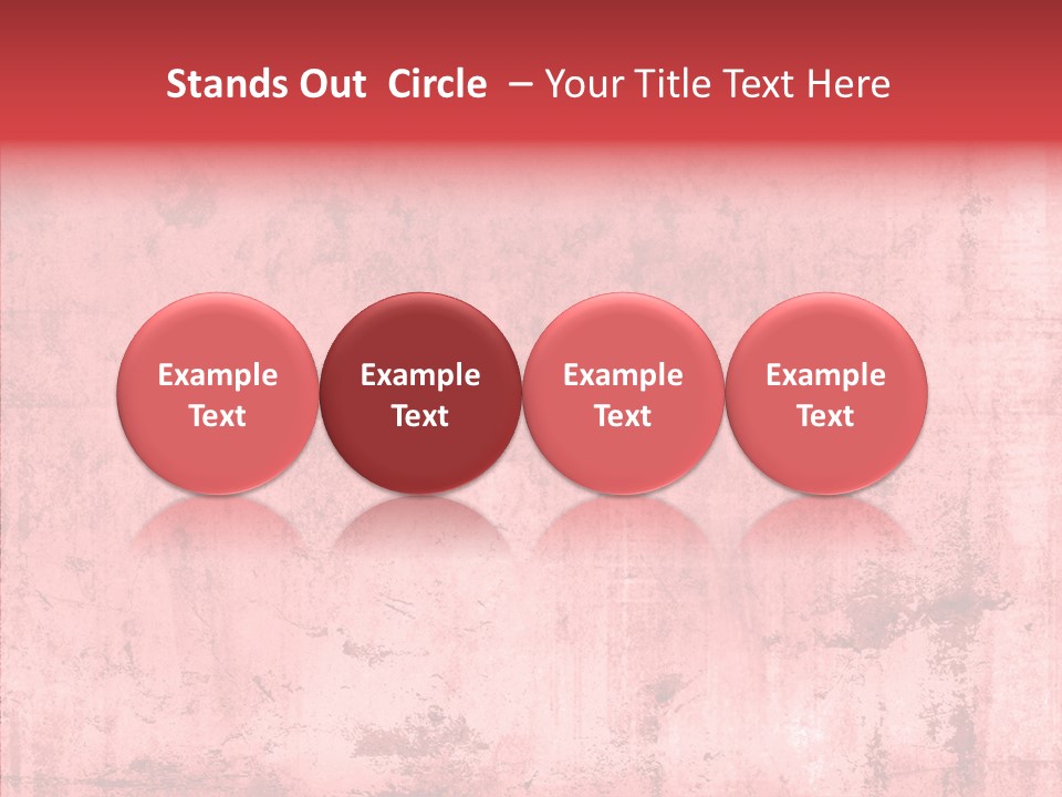 Retro Faded Wall PowerPoint Template