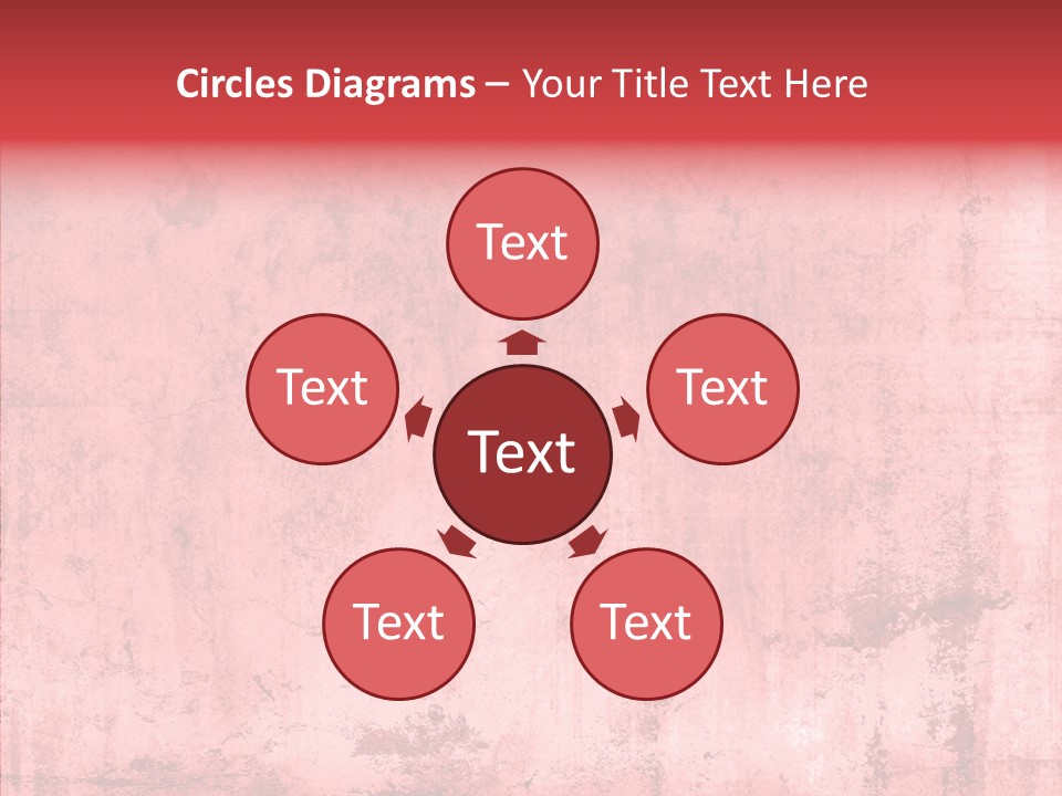 Retro Faded Wall PowerPoint Template