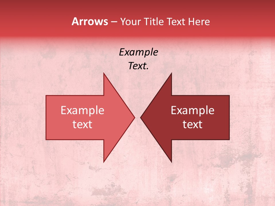 Retro Faded Wall PowerPoint Template