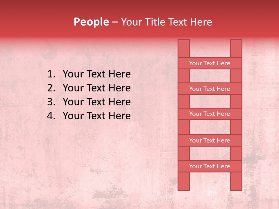 Retro Faded Wall PowerPoint Template