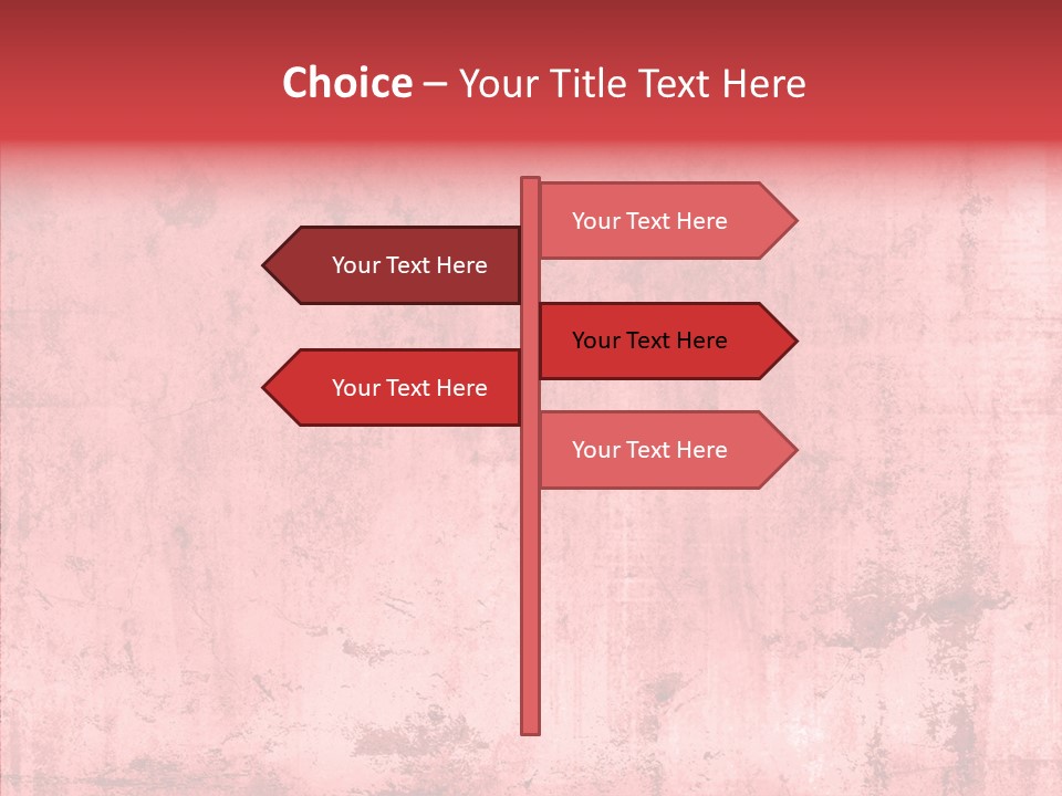 Retro Faded Wall PowerPoint Template