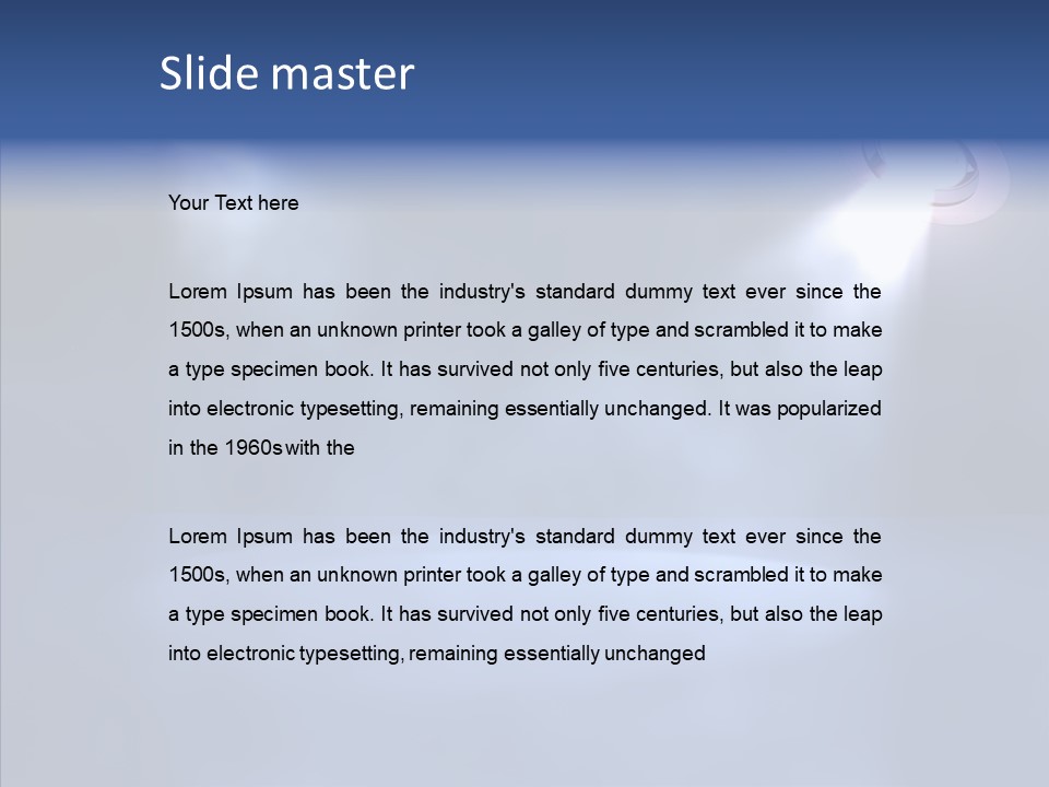 Backdrop Exhibition Design PowerPoint Template