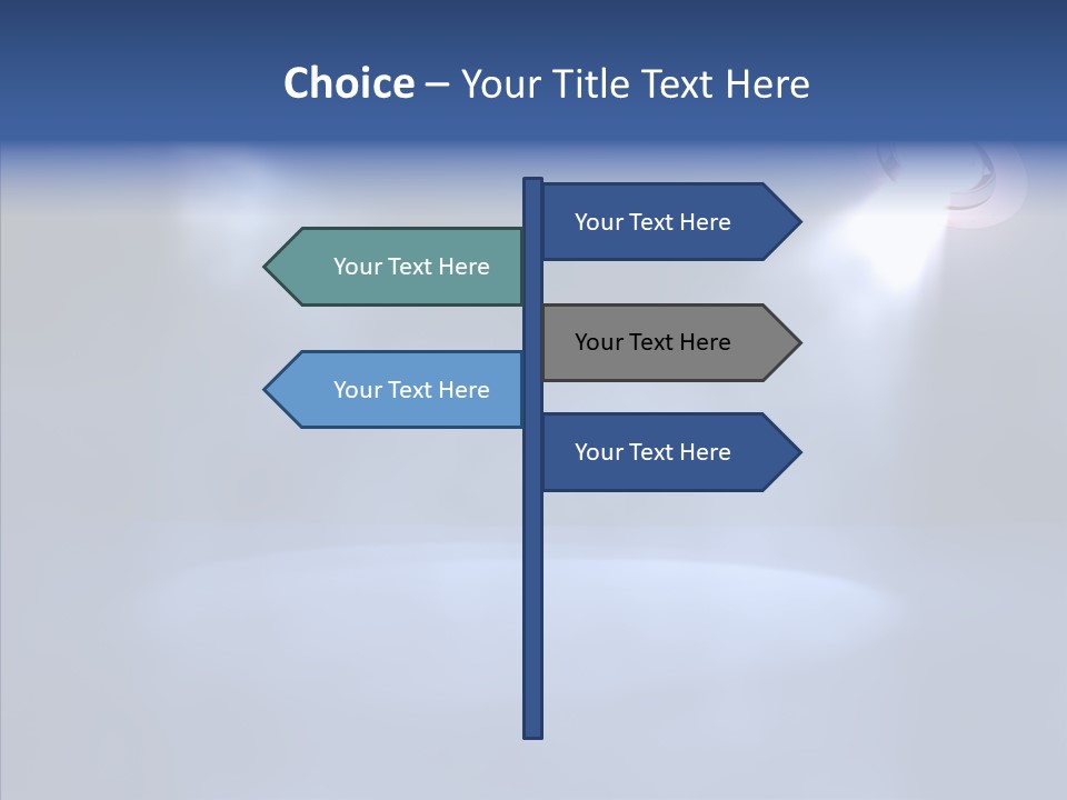 Backdrop Exhibition Design PowerPoint Template