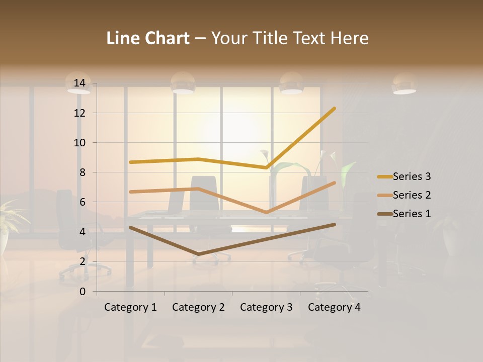 Reflection Table Furnishings PowerPoint Template