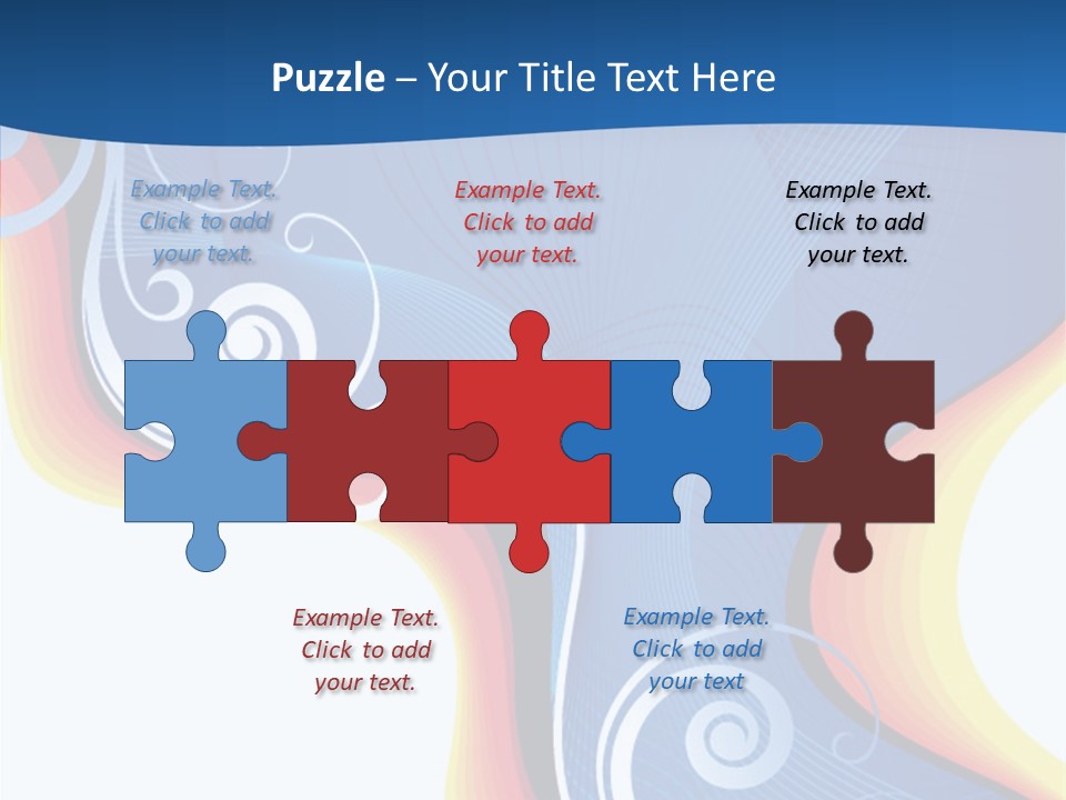 Digital Shape Colorful PowerPoint Template