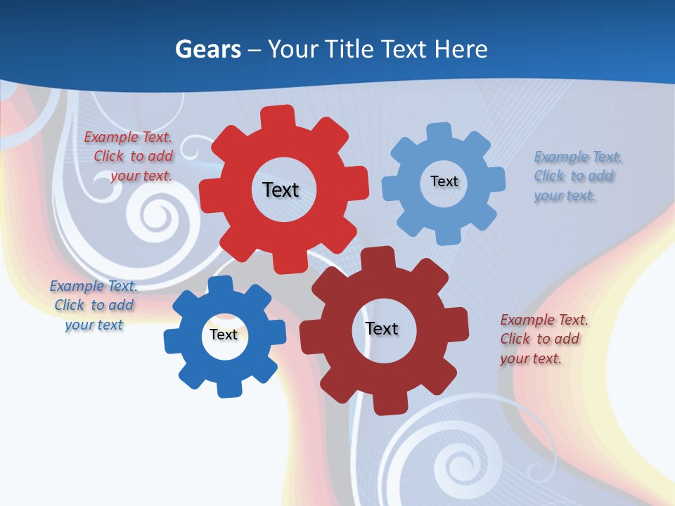 Digital Shape Colorful PowerPoint Template