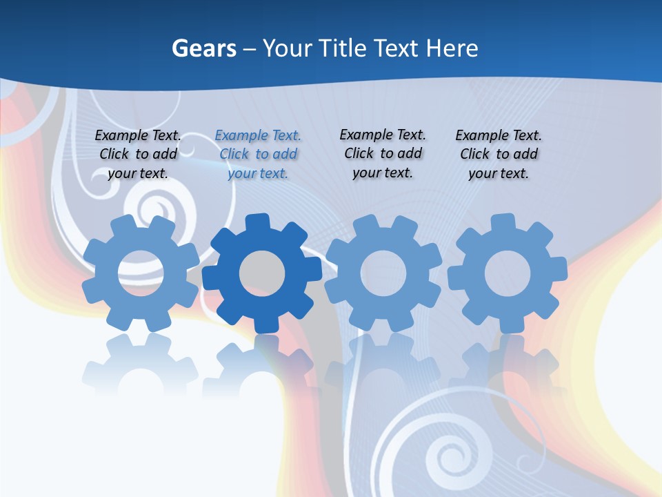 Digital Shape Colorful PowerPoint Template