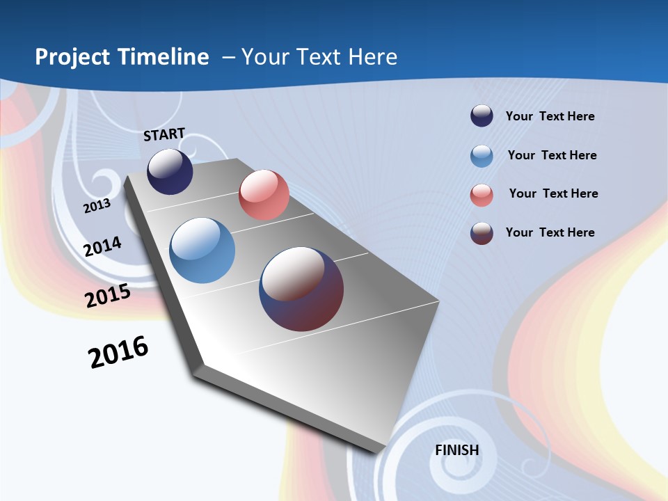 Digital Shape Colorful PowerPoint Template