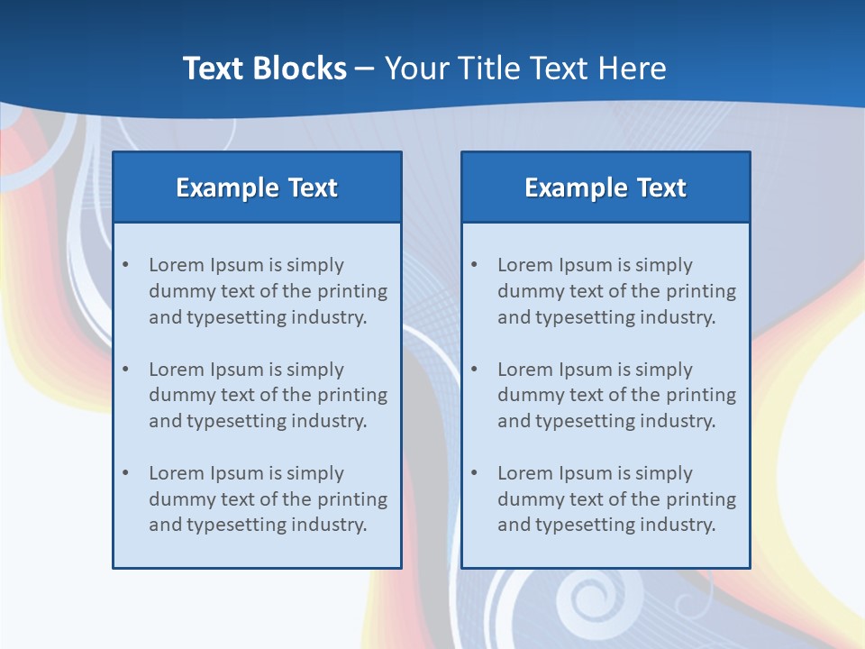 Digital Shape Colorful PowerPoint Template