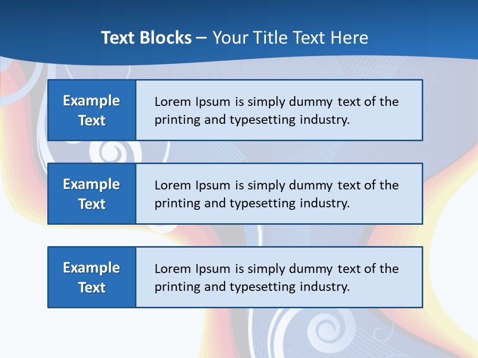 Digital Shape Colorful PowerPoint Template