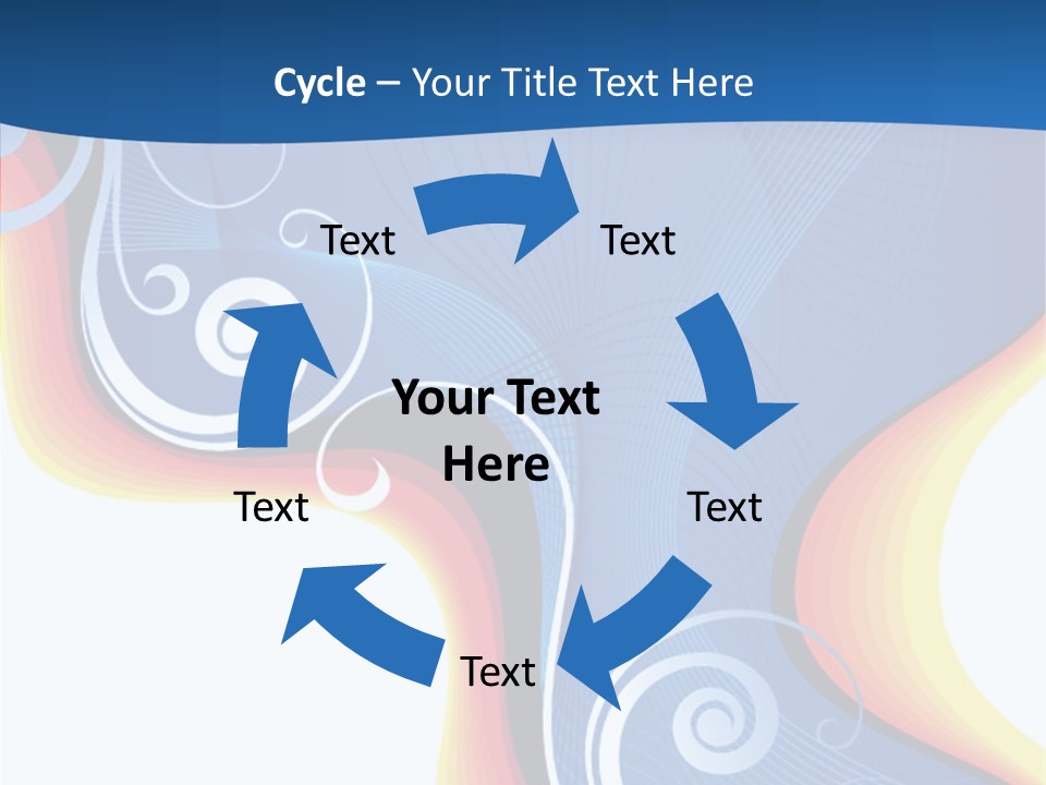 Digital Shape Colorful PowerPoint Template